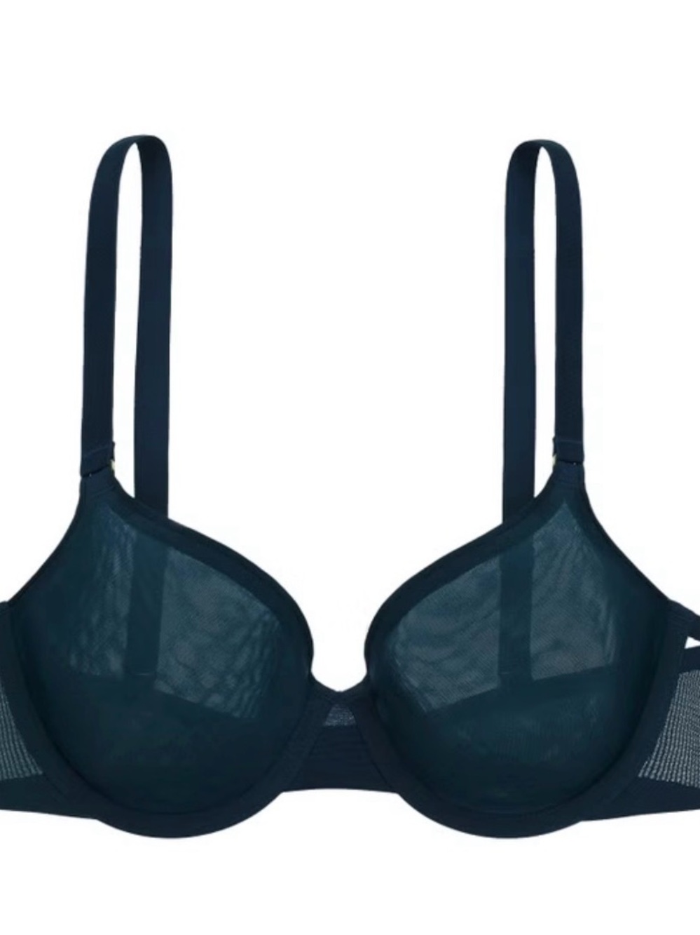 CUUP Underwire Mesh Bra - Navy Blue